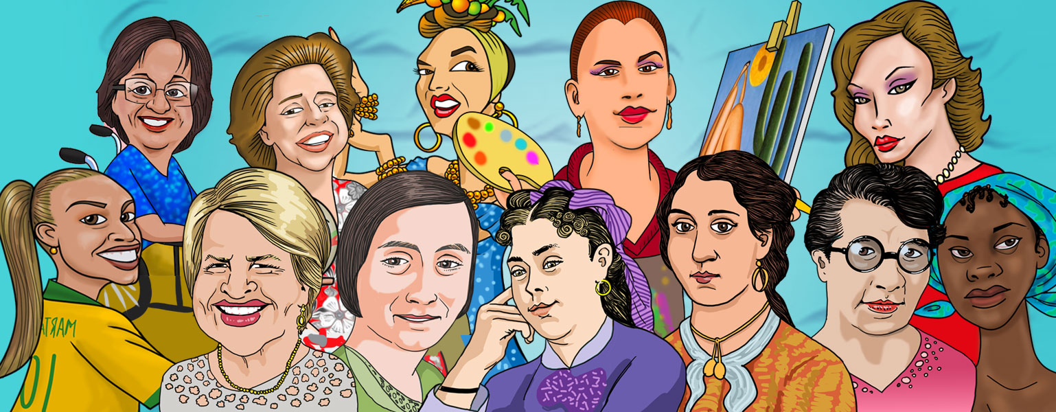 Homenagem do Plenarinho às mulheres que fizeram e fazem história - O  Legislativo para crianças - Câmara dos Deputados